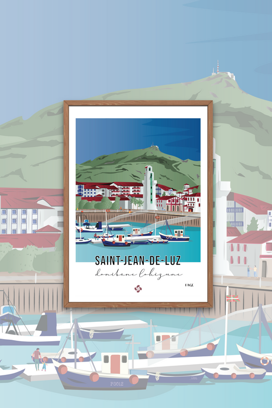 Affiche Saint-Jean-de-Luz